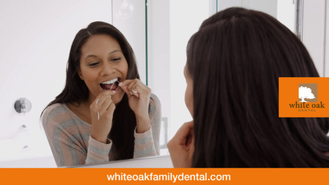 white-oak-smile-video.00_00_12_11.Still019 Flossing is Not a Part Time Activity Calgary, AB | White Oak Dental Clinic